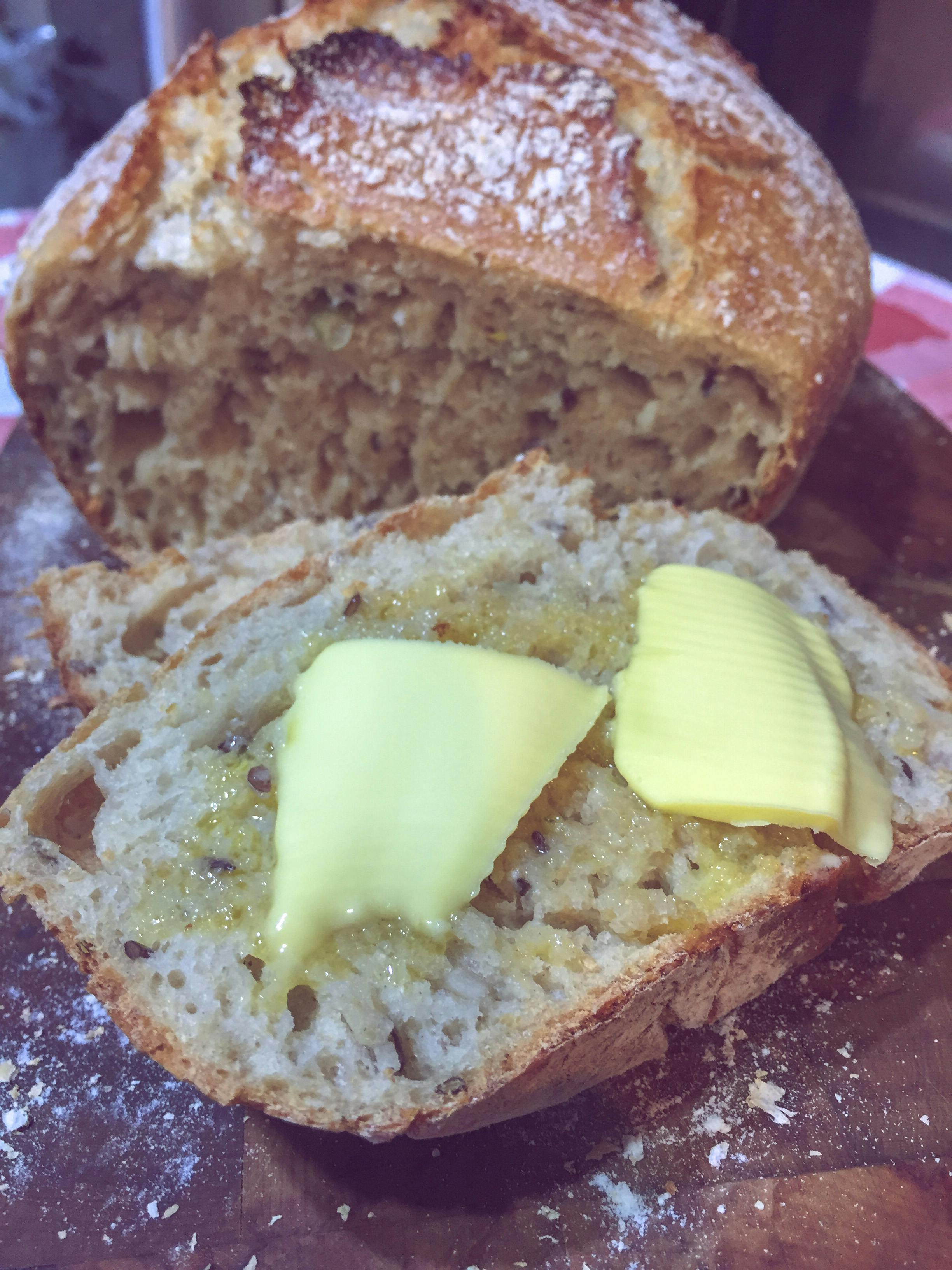 Tongariro Crossing Lodge's famous homemade bread.
