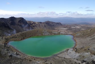 The Emerald Lakes - Tongariro Alpine Crossing.