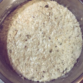 Tongariro Crossing Lodge's artisan bread in the making
