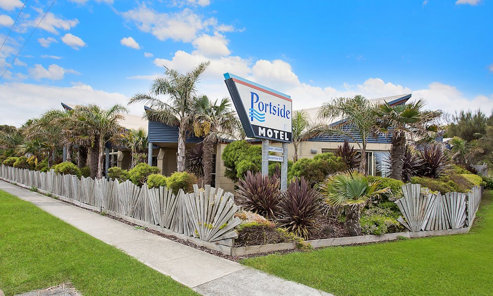 Portside Motel unique style design and garden