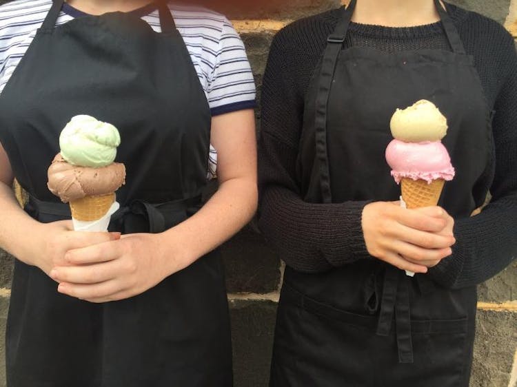 12 Apostles Food Artisan Timboon Fine Ice cream cones