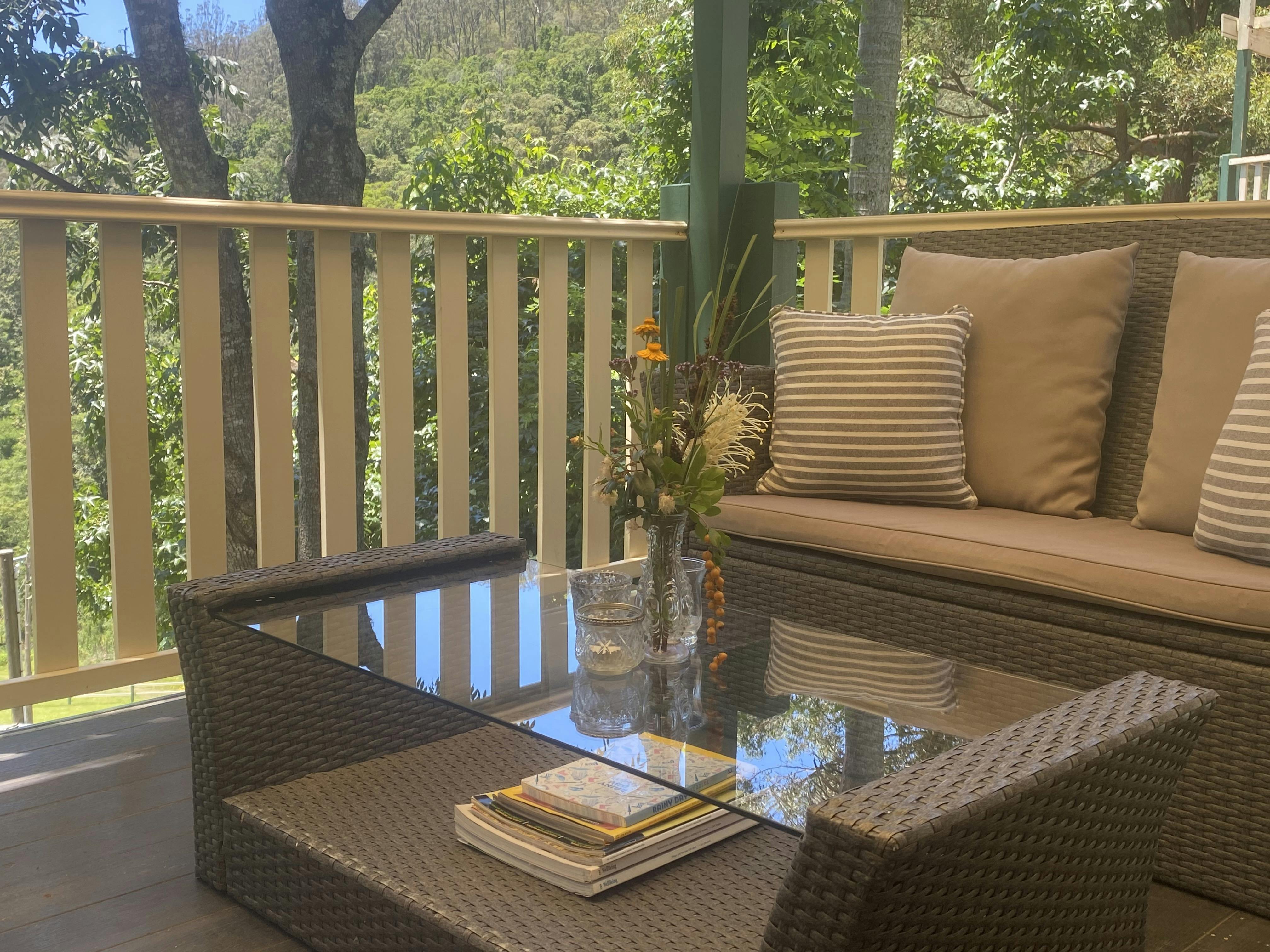 A lovely afternoon on the Barrington Suite deck