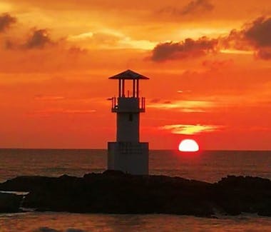 Sunset on the Beach
