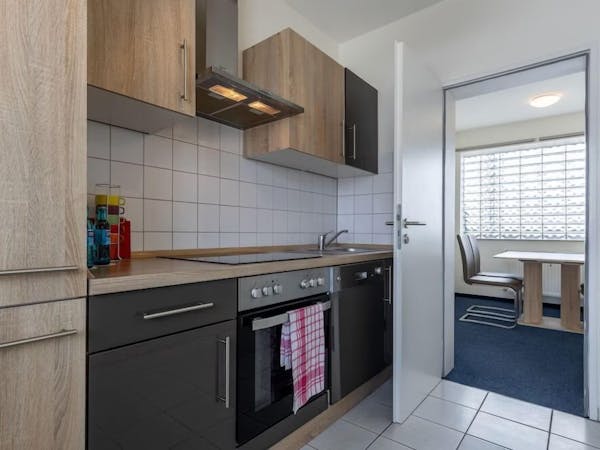 Küche-Große Apartment