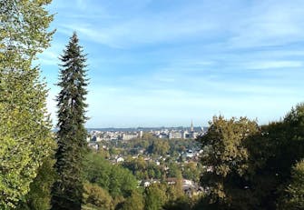 Vue sur Pau et le château royal d'Henri IV