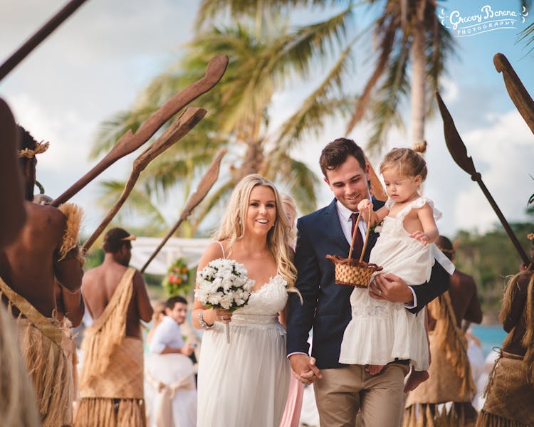 Weddings on Erakor are perfect for everyone #erakorbeachweddings #weddingceremonyonthebeachsouthpacific #Vanuatutropicalbeach