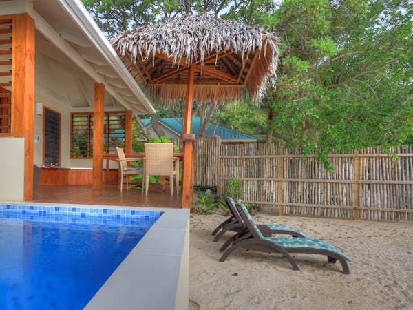 erakor island resort honeymoon pool villa #erakorislandresort #vanuatuholidays #Vanuatuaccommodation #tropicalislandholiday