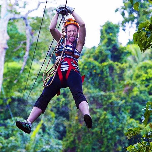 jungle zipline tour Erakor Island #erakorislandndresort #tropicalislandholiday #Vanuatutourism