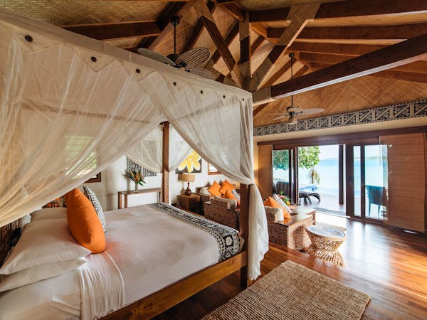 erakor island resort deluxe honeymoon pool villa master #erakorislandresort #tropicalislandholiday #Vanuatuaccommodation