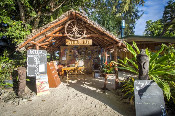 Tour Desk erakor island resort tropical island holiday in Vanuatu #erakorislandresort #vanuatuholidays #tropicalisland