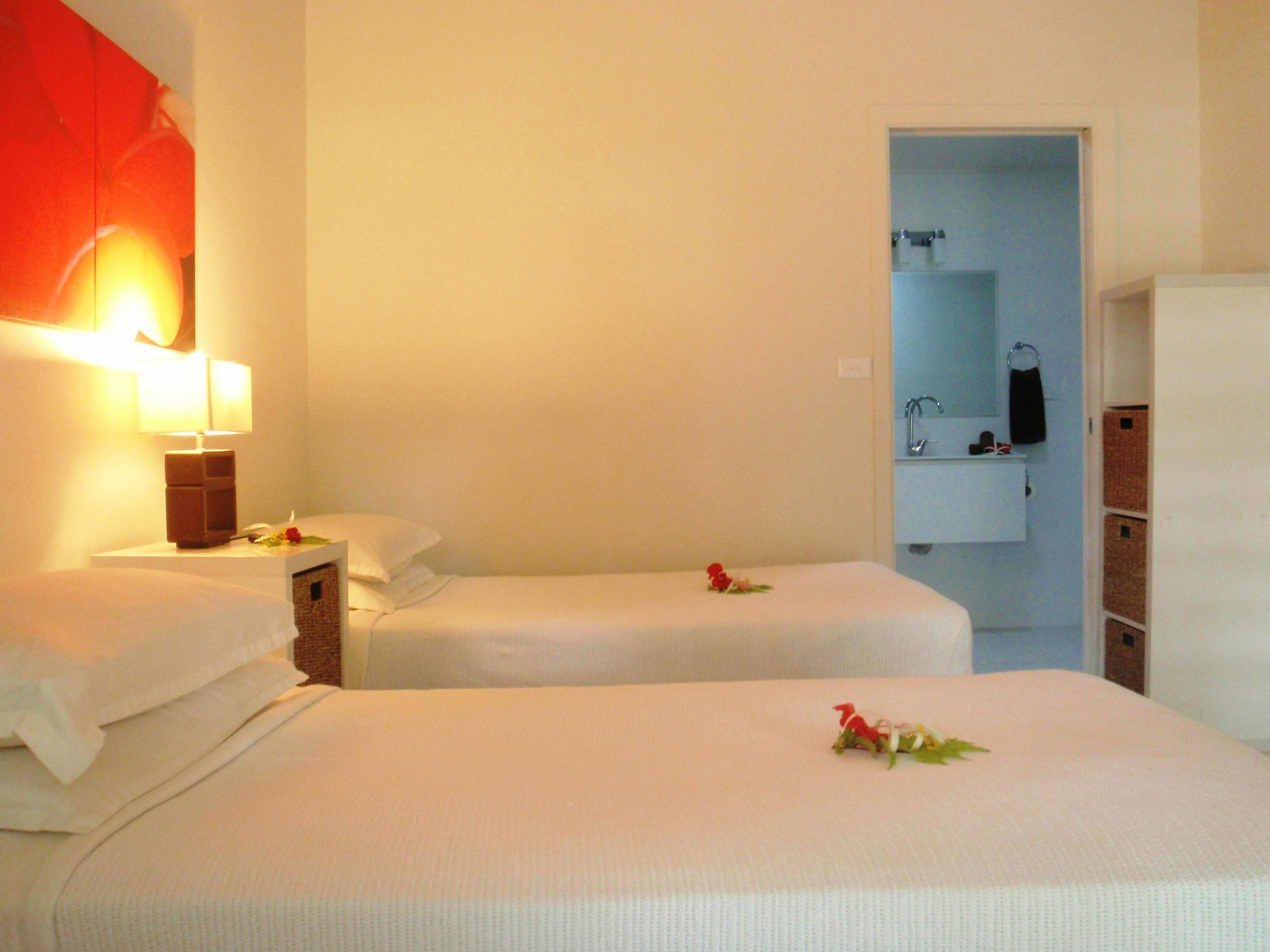 Garden Room - Twin beds Garden Rooms erakor island resort & spa #erakorislandresort #vanuatuholidays #tropicalislandholiday