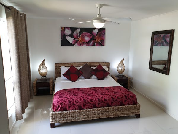 aqua blue beach house #erakorislandresort #vanuatuholidays #tropicalislandholiday #Vanuatuaccommodation