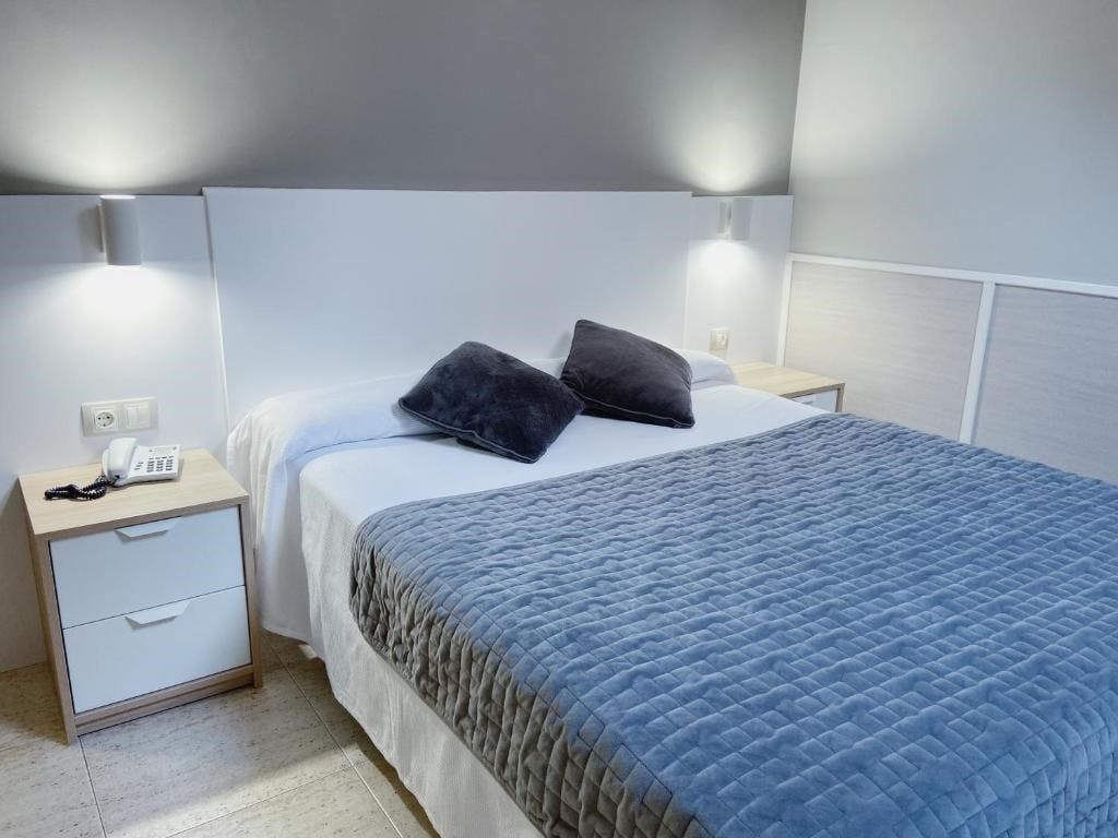 Cama doble hotel zaragoza