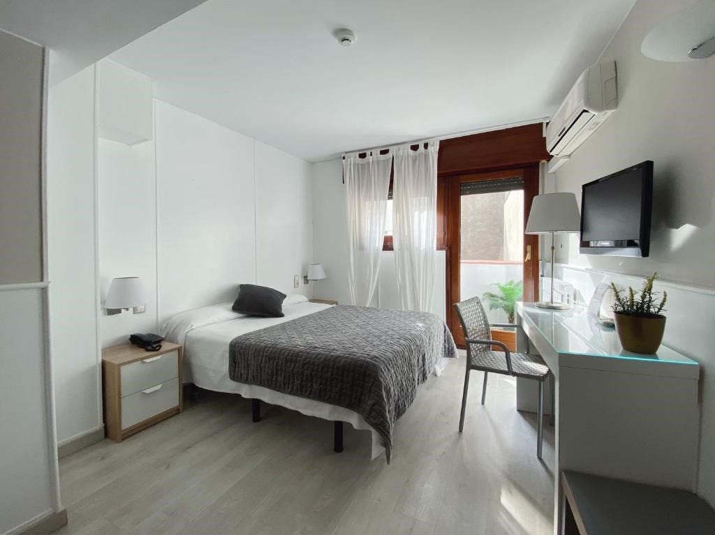 Habitación romántica hotel zaragoza