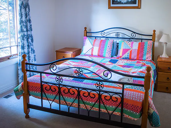 Sun filled double room