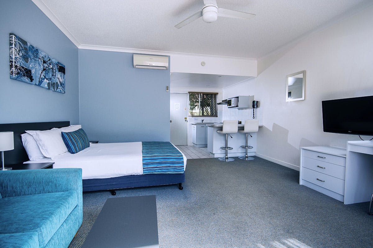 Spa rooms with kitchen facilities in Hervey Bay