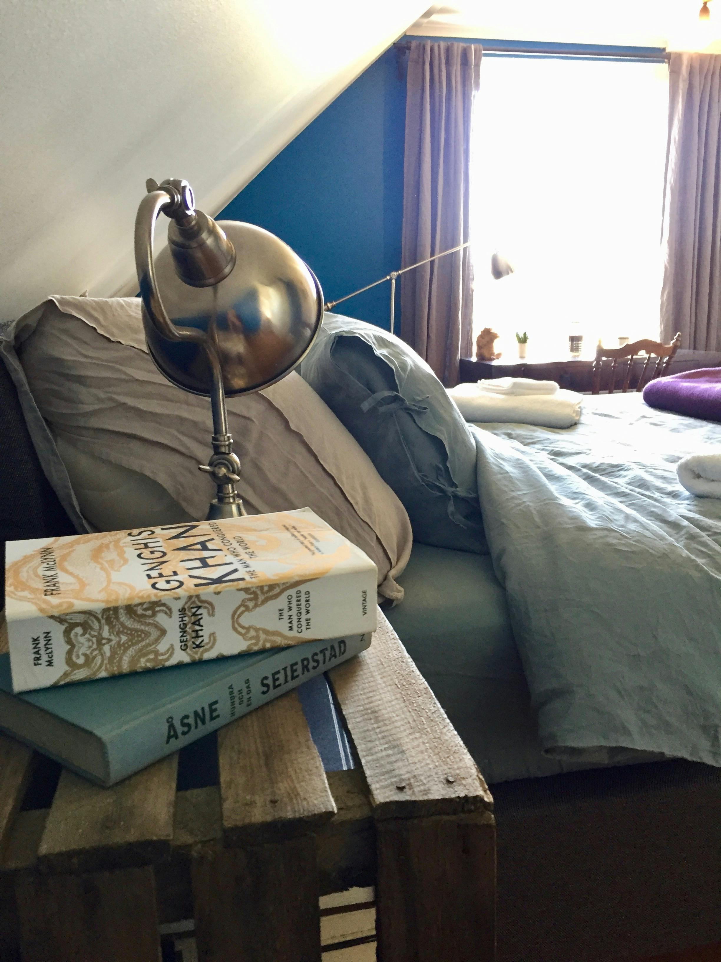 oversize pillows bedside three pheasants bed and breakfast