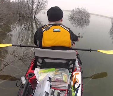 Kayaking on the Brazos