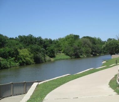 Paluxy River at the River Walk in Glen Rose