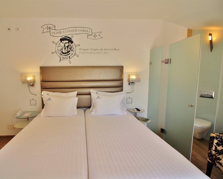 Quartos Twin c Terraço