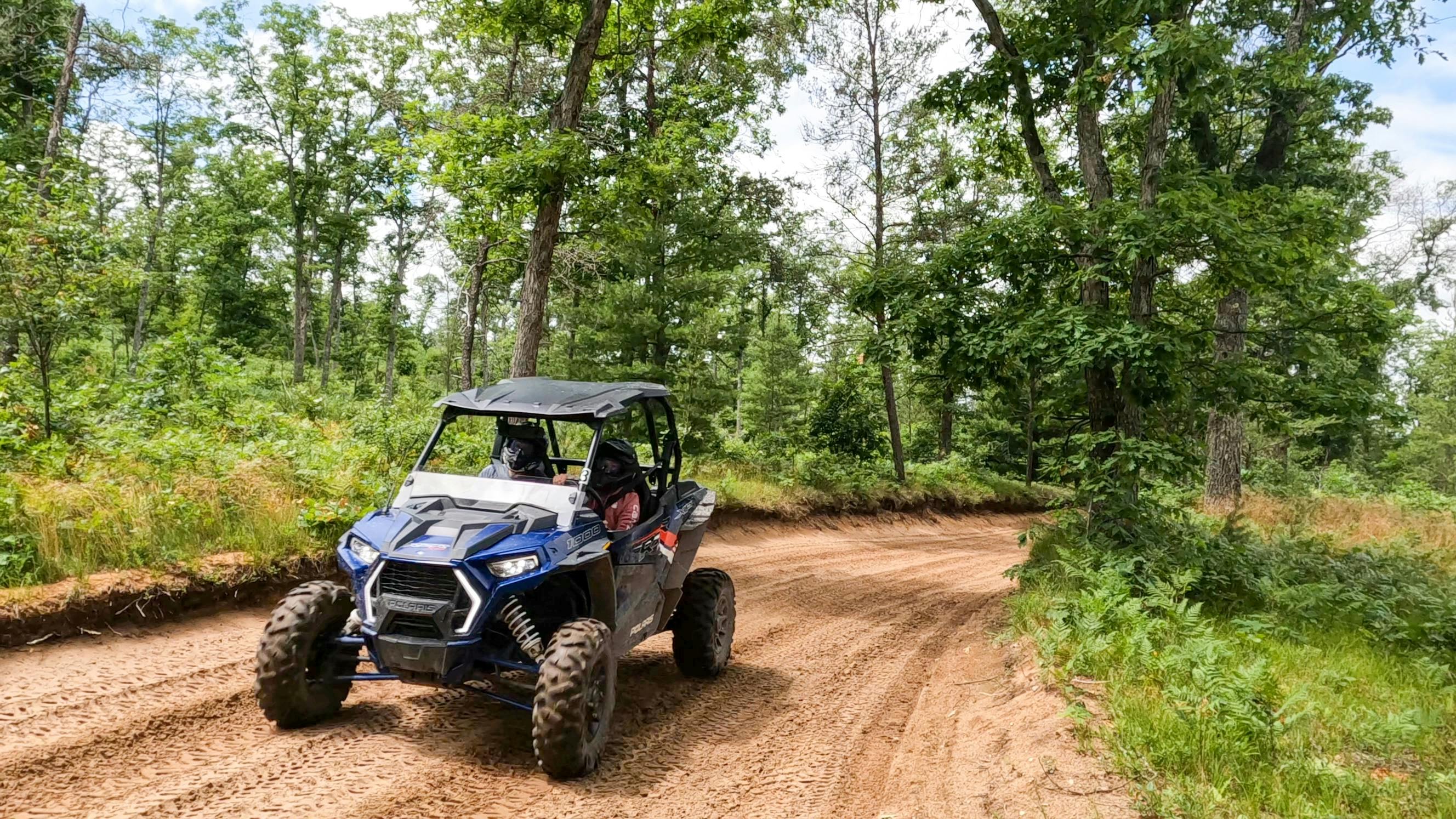 All-terrain vehicle rental at Best Bear Lodge & Campground on the Little Manistee trail