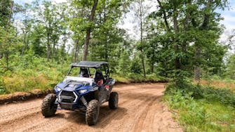 All-terrain vehicle rental at Best Bear Lodge & Campground on the Little Manistee trail