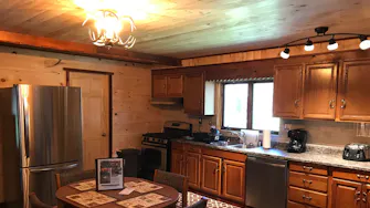Grand Daddy Cabin — sleeps 8 — Best Bear Resort in Irons Michigan