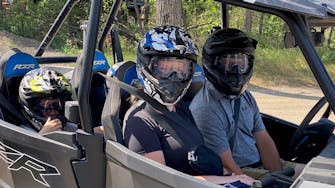 alt="Customers enjoying Polaris UTV rentals — ride Michigan’s trails, adventure starts here at Best Bear Lodge in Irons MI"