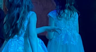 alt="Wedding at Best Bear Lodge Rhinestone Event Center in Irons Michigan"