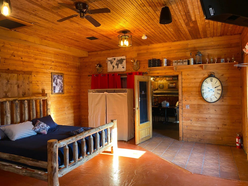 Speedy Bear Cabin at Best Bear Lodge & Campground. Irons, Michigan