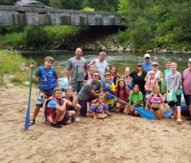 Most of our guest Canoe the Pine River and the little Manistee River while staying at at Best Bear Lodge & Campground
