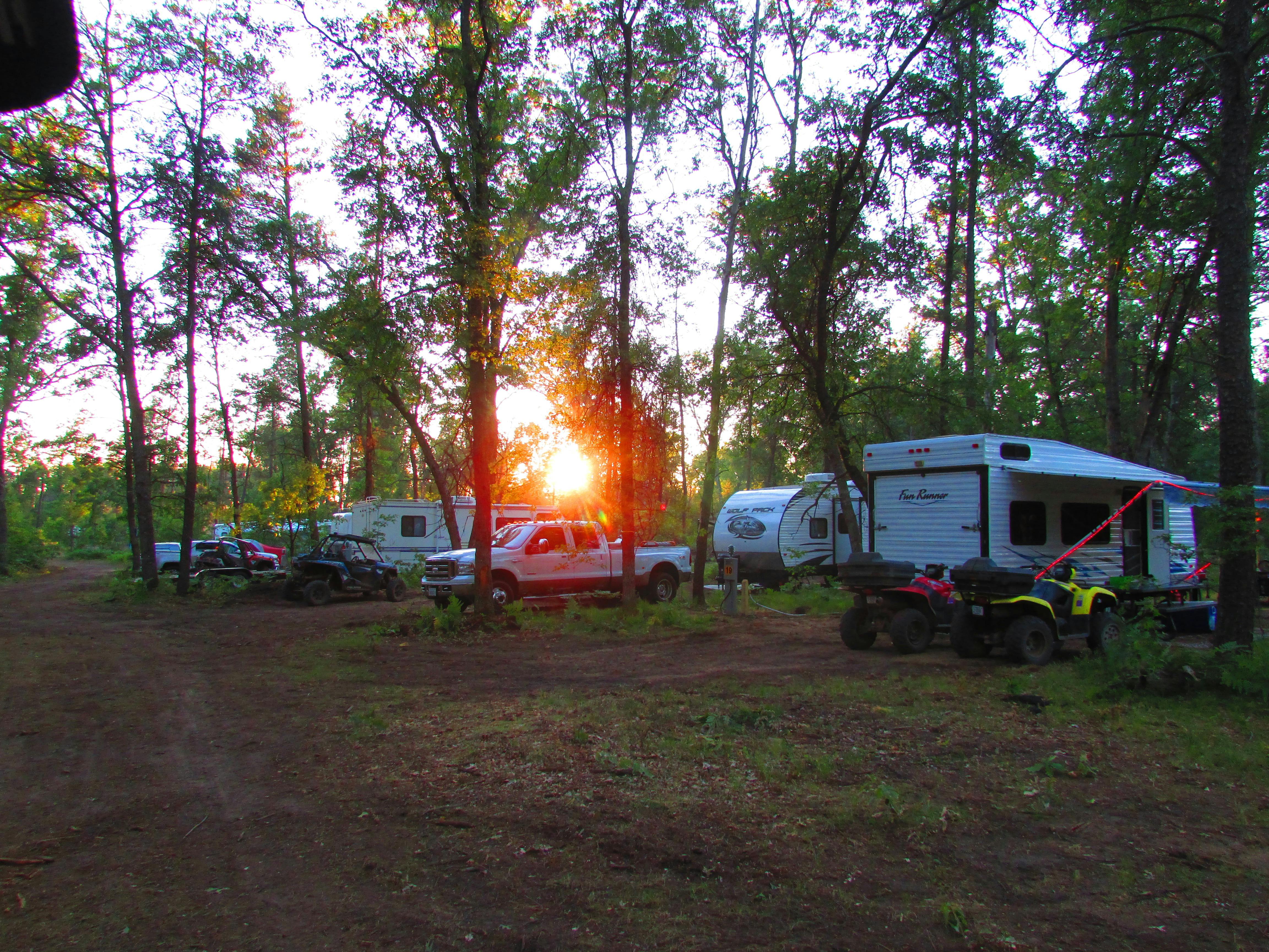 Customers enjoying our RV Park at Best Bear Lodge & Campground