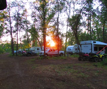 Customers enjoying our RV Park at Best Bear Lodge & Campground