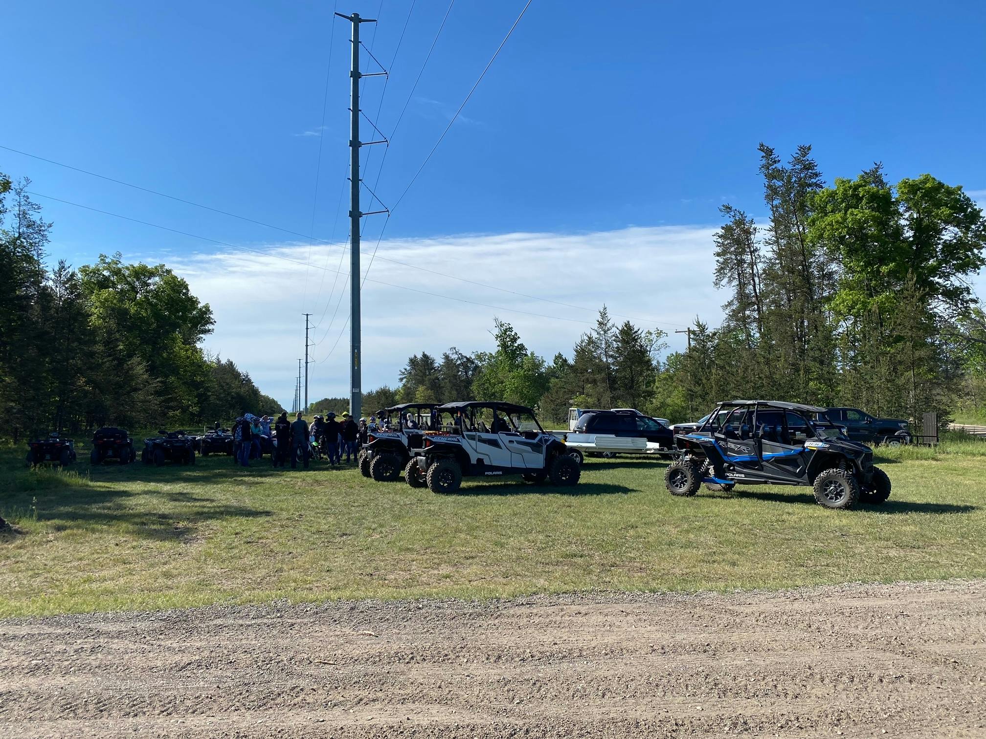 UTV Rental fleet at Best Bear Lodge & Campground