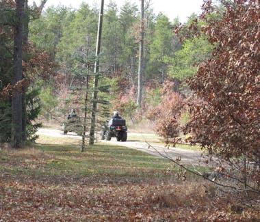 The ATV Trails start in Irons Michigan at Best Bear Lodge and Campground