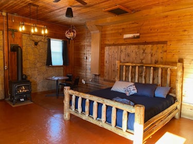 Speedy Bear Cabin Irons, Michigan at Best Bear Lodge & Campground. Irons, Michigan 1