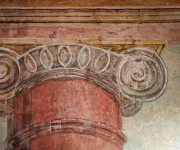 Traditional Canarian column detail – Boutique hotel design