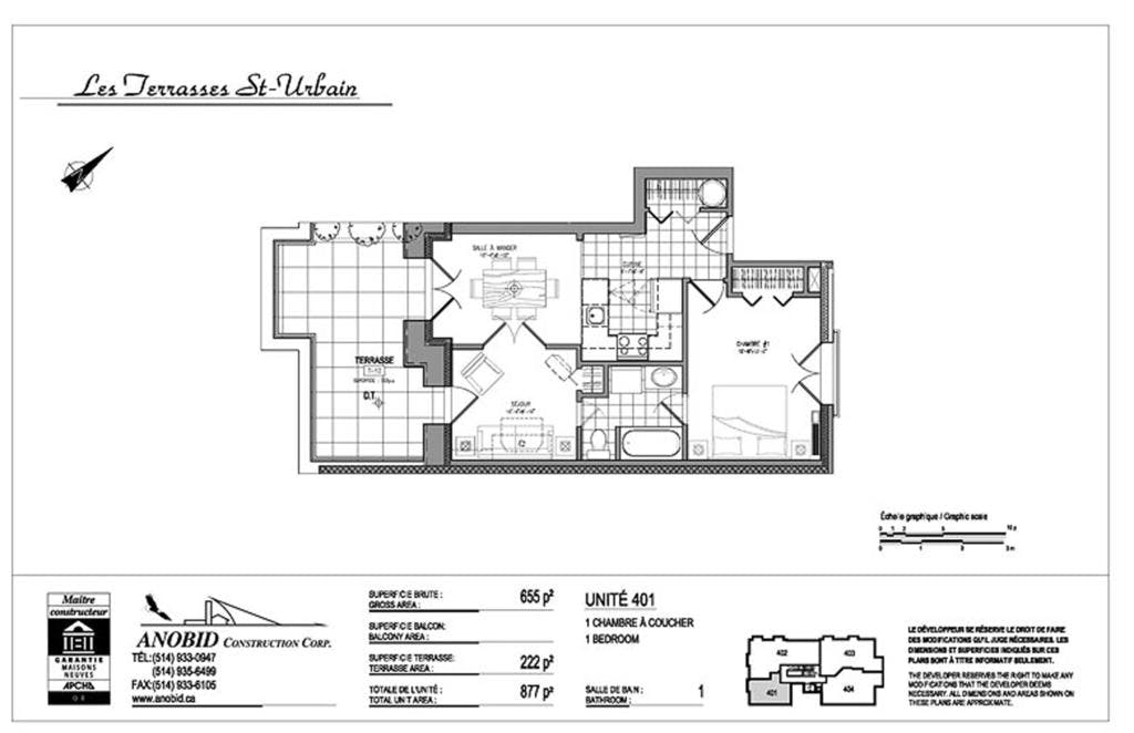 Sunrise Suite 401 ApartHotelMontreal AppartHôtelMontréal CITQ 222512 2115 Rue Saint Urbain H2X 2N1 #aparthotelmontreal