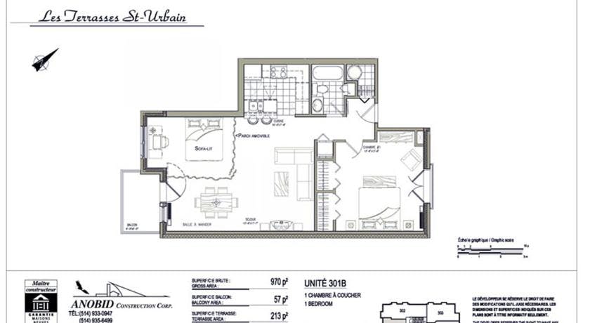 Corporate Suite 301 ApartHotelMontreal AppartHôtelMontréal CITQ 222512 2115 Rue Saint Urbain H2X 2N1 #aparthotelmontreal