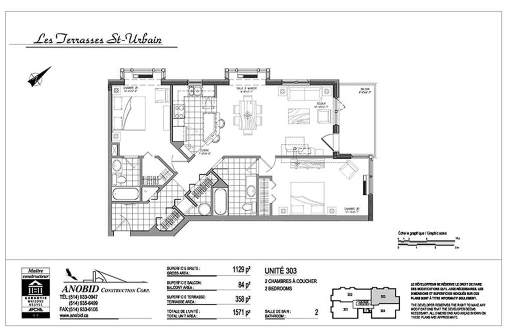 Bright Suite 303 ApartHotelMontreal AppartHôtelMontréal CITQ 222512 2115 Rue Saint Urbain H2X 2N1 #aparthotelmontreal