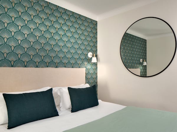 Chambre triple vue jardin