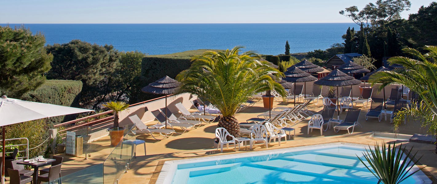 Piscine de l'hôtel et Spa Les Mouettes à Argelès-sur-Mer
