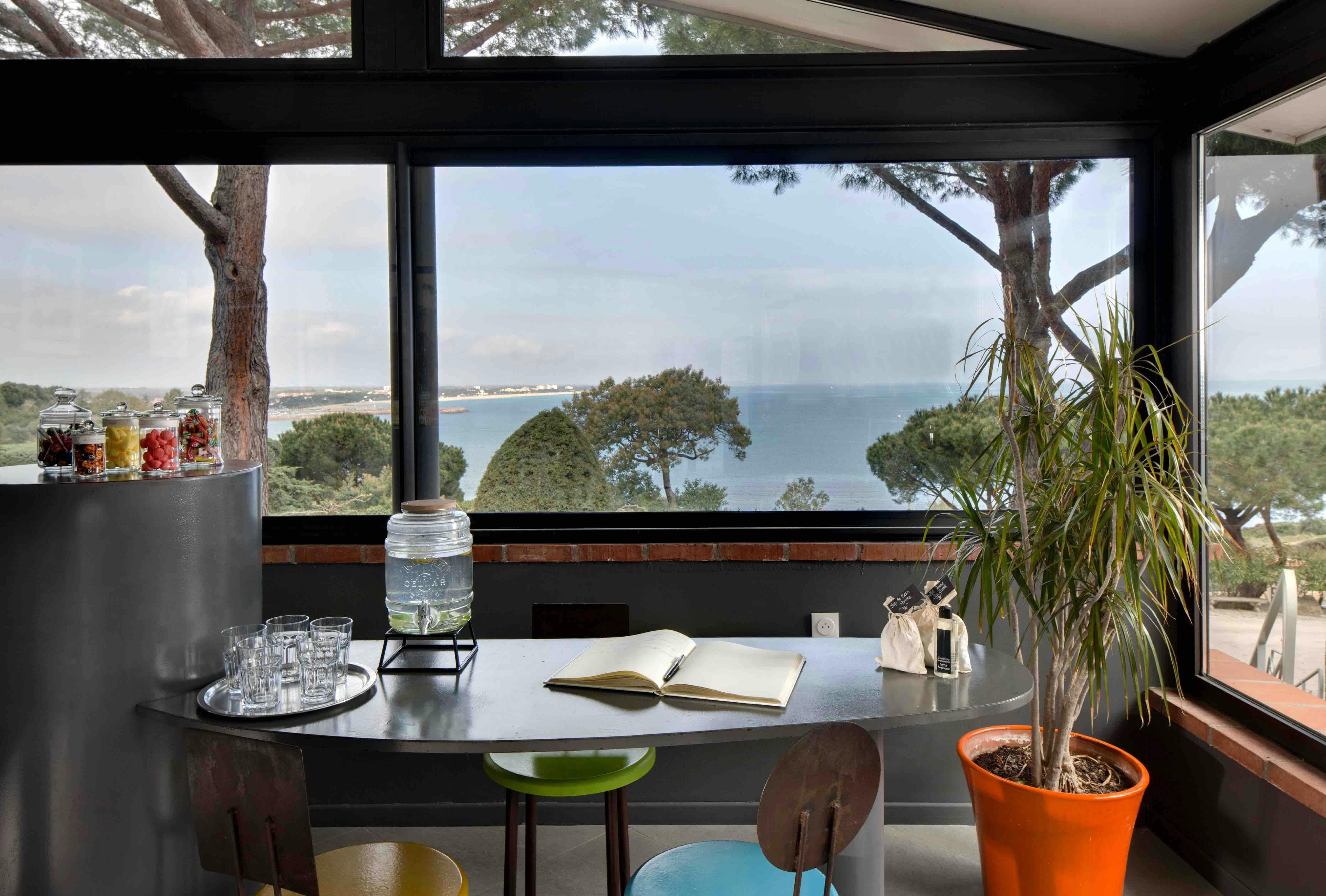 Accueil de l'hôtel & Spa les Mouettes