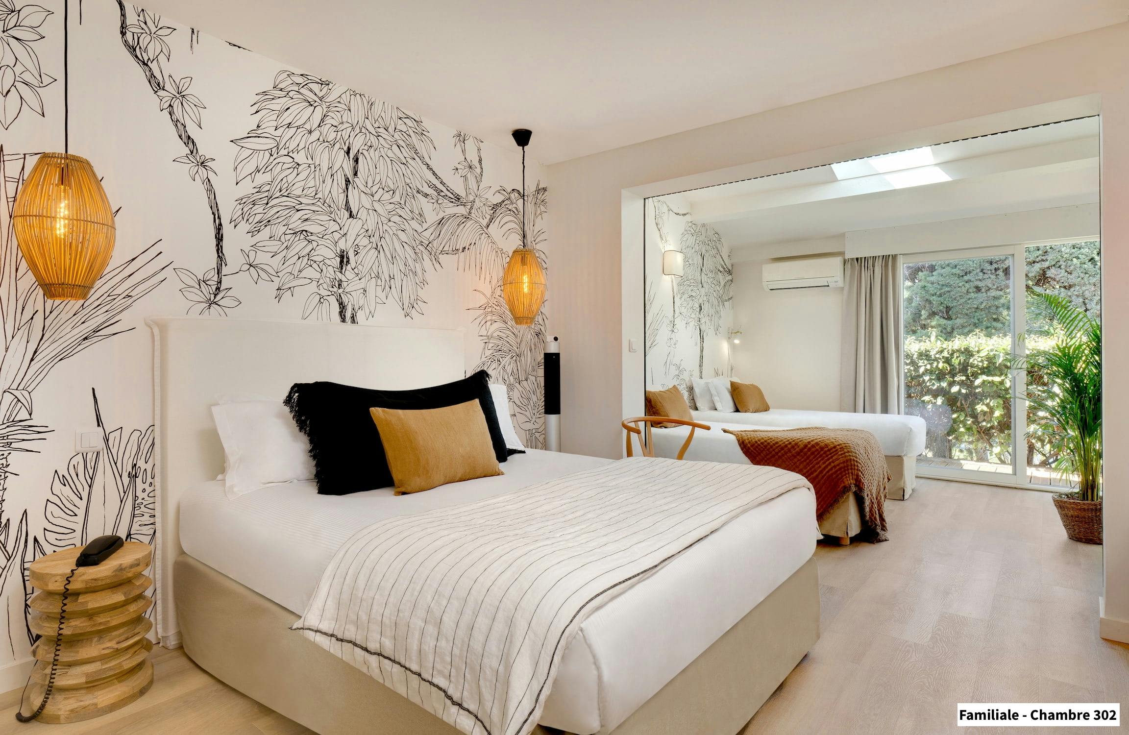 Chambre Familiale 302 de l'Hôtel Spa Les Mouettes