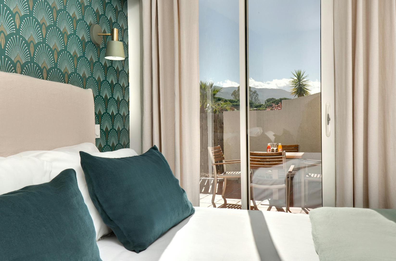 Chambre junior suite côté jardin