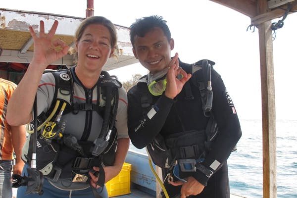 Bangsring Breeze diving trips to Menjangan Island