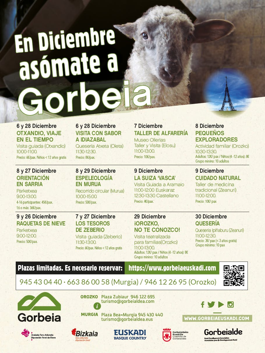 EN DICIEMBRE ASÓMATE A GORBEIA ELLAURI