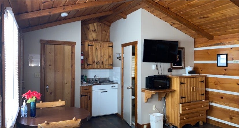 Chalet L with 2 double beds