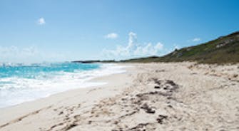 the Beach in front of the Villas