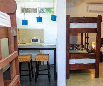 kitchen-with bedroom